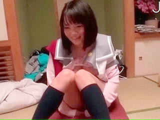 Nippon babe's kinky pussy moans with XXX Tokyo thrill