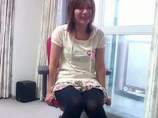 Nippon slut sucks massive rod while tied up indoors.